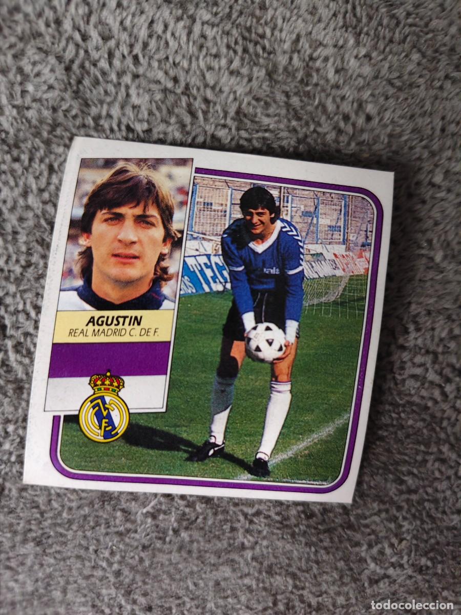 Cromos de Futebol: EDICIONES ESTE 89 90 AGUSTIN REAL MADRID 1989 1990 DESPEGADO RECUPERADO ALBUM AAQ