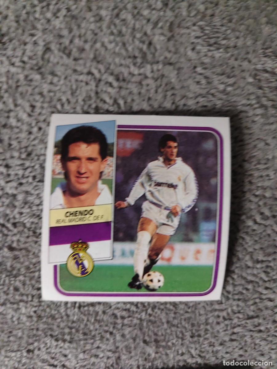 Figurine di Calcio: EDICIONES ESTE 89 90 CHENDO REAL MADRID 1989 1990 DESPEGADO RECUPERADO ALBUM AAQ