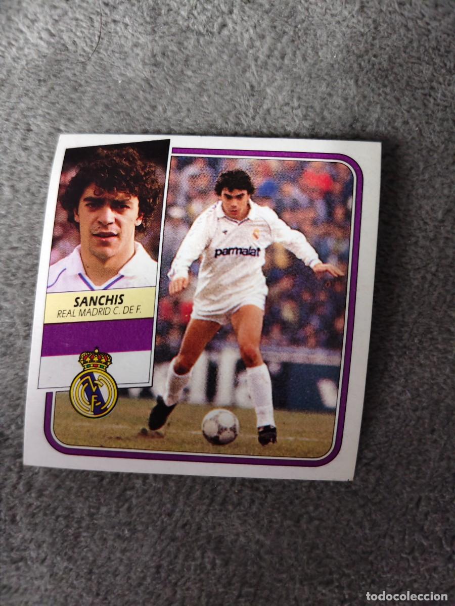 Figurine di Calcio: EDICIONES ESTE 89 90 SANCHIS REAL MADRID 1989 1990 DESPEGADO RECUPERADO ALBUM AAQ