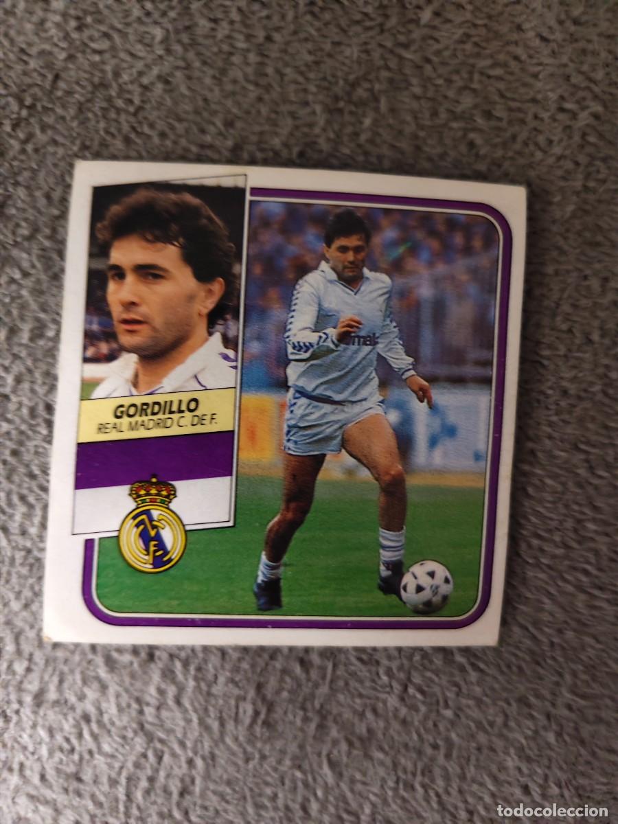Figurine di Calcio: EDICIONES ESTE 89 90 GORDILLO REAL MADRID 1989 1990 DESPEGADO RECUPERADO ALBUM AAQ
