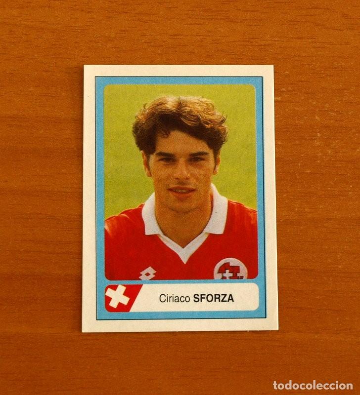 Cromos de f&uacute;tbol: Suiza - Sforza, n&ordm; 422 -Mundial de Estados Unidos 1994-USA 94 -Ediciones Estadio -Nunca pegado