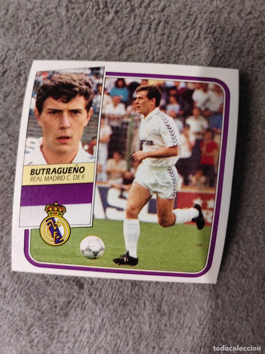 Cromos de f&uacute;tbol: EDICIONES ESTE 89 90 BUTRAGUE&Ntilde;O REAL MADRID 1989 1990 DESPEGADO RECUPERADO ALBUM AAQ