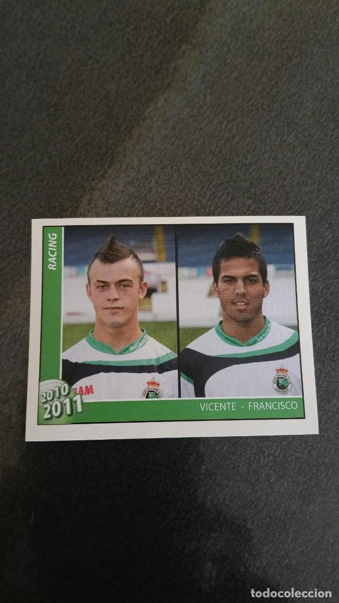 Cromos de f&uacute;tbol: Footprint 2010 2011 Oficial Racing De Santander 135 Vicente-Francisco Juvenil A