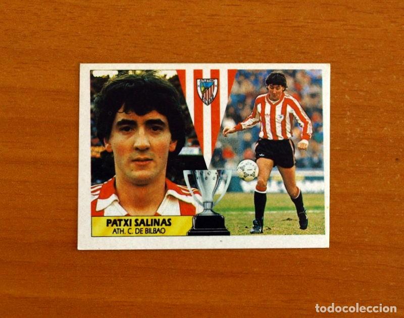 Cromos de f&uacute;tbol: Athletic de Bilbao - Patxi Salinas - Ediciones Este Liga 1987-1988, 87-88 - Cromo Nunca pegado