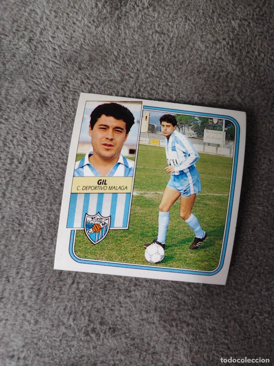 Cromos de f&uacute;tbol: EDICIONES ESTE 89 90 GIL MALAGA C.F. 1989 1990 DESPEGADO RECUPERADO ALBUM AAQ