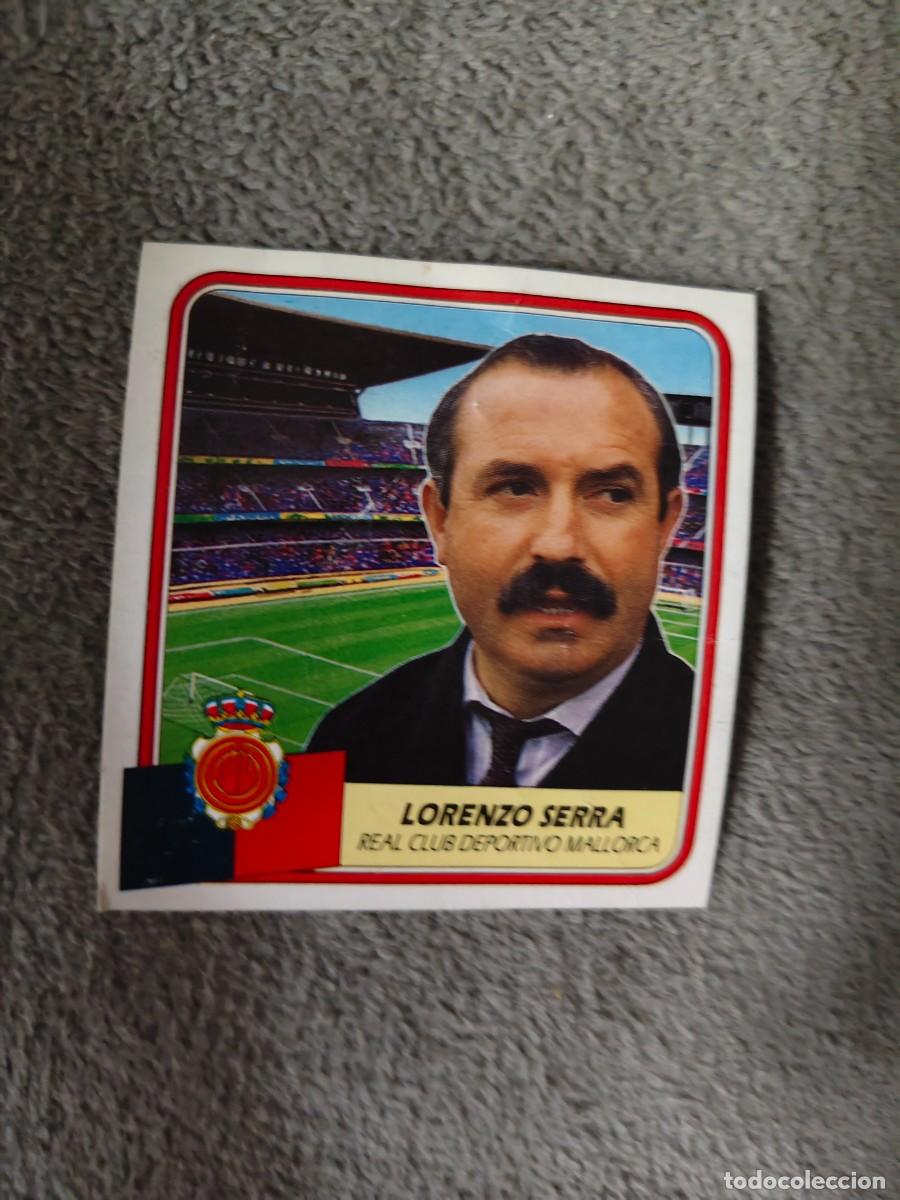 Cromos de f&uacute;tbol: EDICIONES ESTE 89 90 LORENZO SERRA ENTRENADOR MALLORCA 1989 1990 DESPEGADO RECUPERADO ALBUM AAQ
