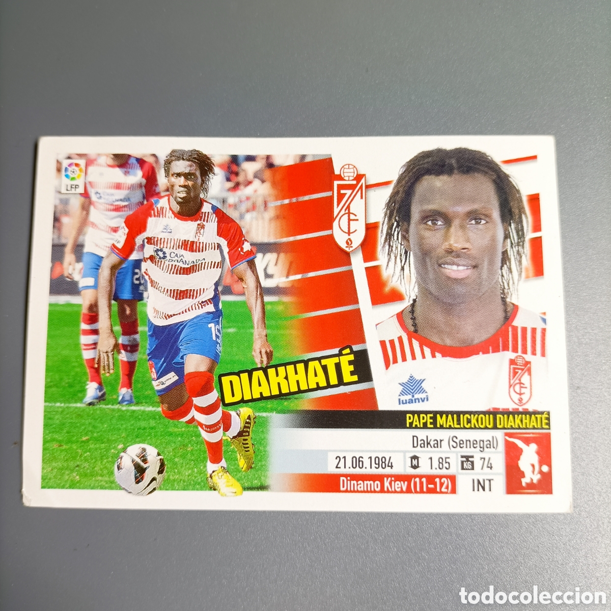 Cromos de Futebol: STICKER PANINI ESTE. LIGA 2013-2014 (GRANADA) №5 DIAKHATE