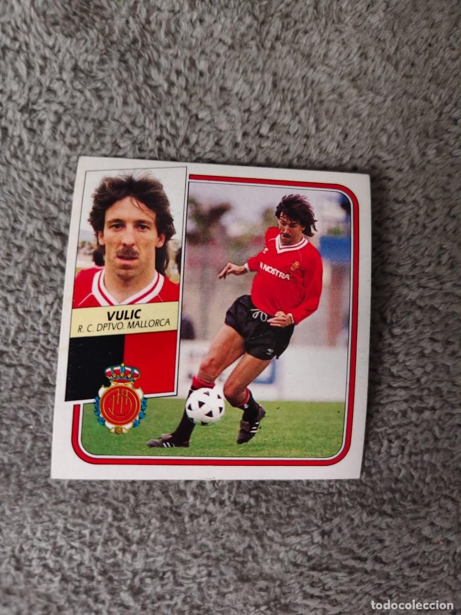 Cromos de Futebol: EDICIONES ESTE 89 90 VULIC R.C.D. MALLORCA 1989 1990 DESPEGADO RECUPERADO ALBUM AAQ