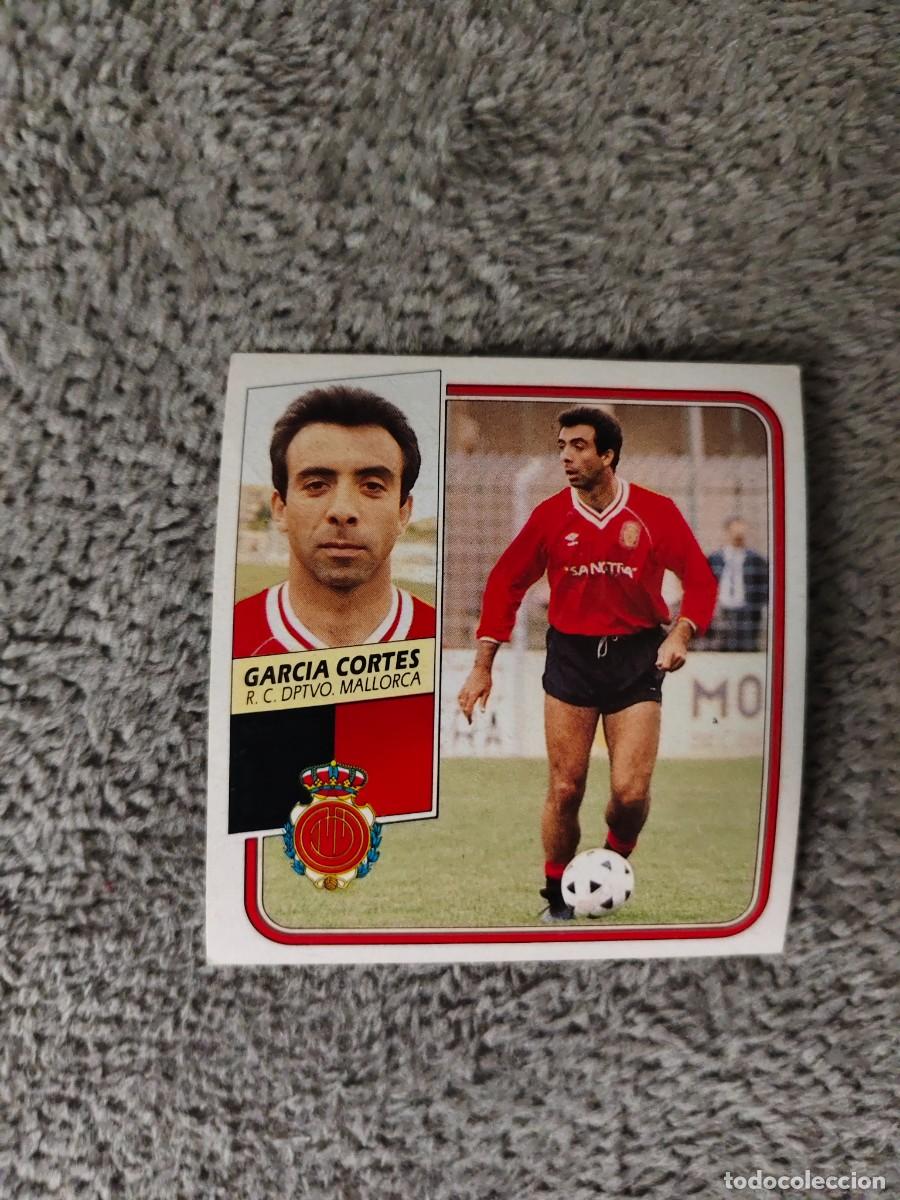 Figurine di Calcio: EDICIONES ESTE 89 90 GARCIA CORTES R.C.D. MALLORCA 1989 1990 DESPEGADO RECUPERADO ALBUM AAQ