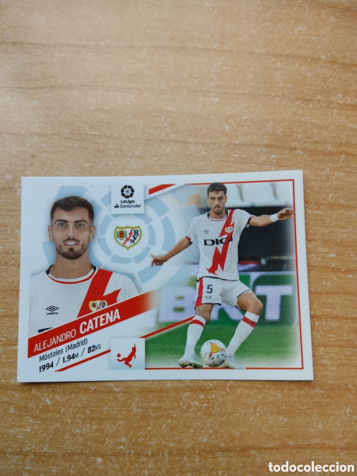 Figurine di Calcio: 7 ALEJANDRO CATENA RAYO VALLECANO LIGA ESTE 2022 2023