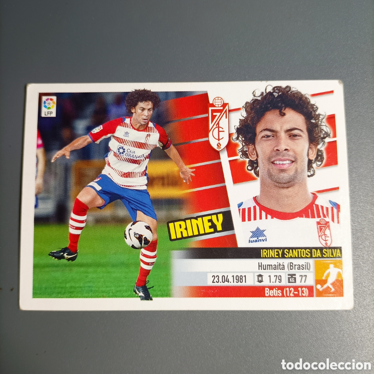 Figurine di Calcio: STICKER PANINI ESTE. LIGA 2013-2014 (GRANADA) №9B IRINEY