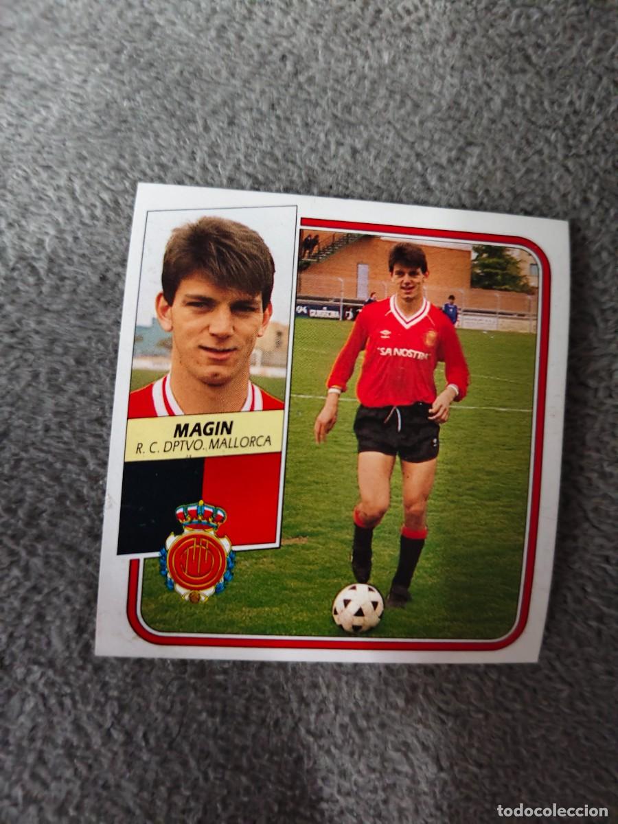 Figurine di Calcio: EDICIONES ESTE 89 90 MAGIN R.C.D. MALLORCA 1989 1990 DESPEGADO RECUPERADO ALBUM AAQ
