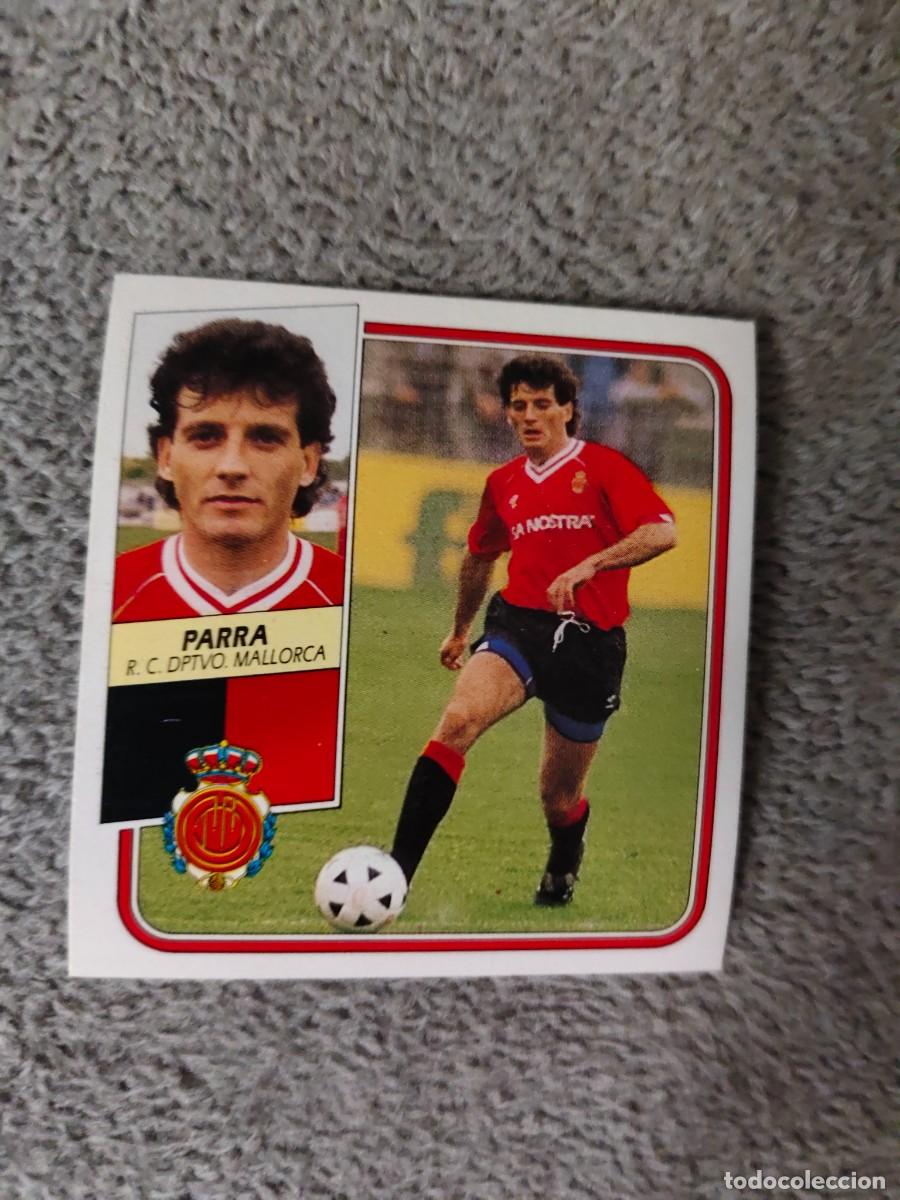 Cartes &agrave; collectionner de Football: EDICIONES ESTE 89 90 PARRA R.C.D. MALLORCA 1989 1990 DESPEGADO RECUPERADO ALBUM AAQ