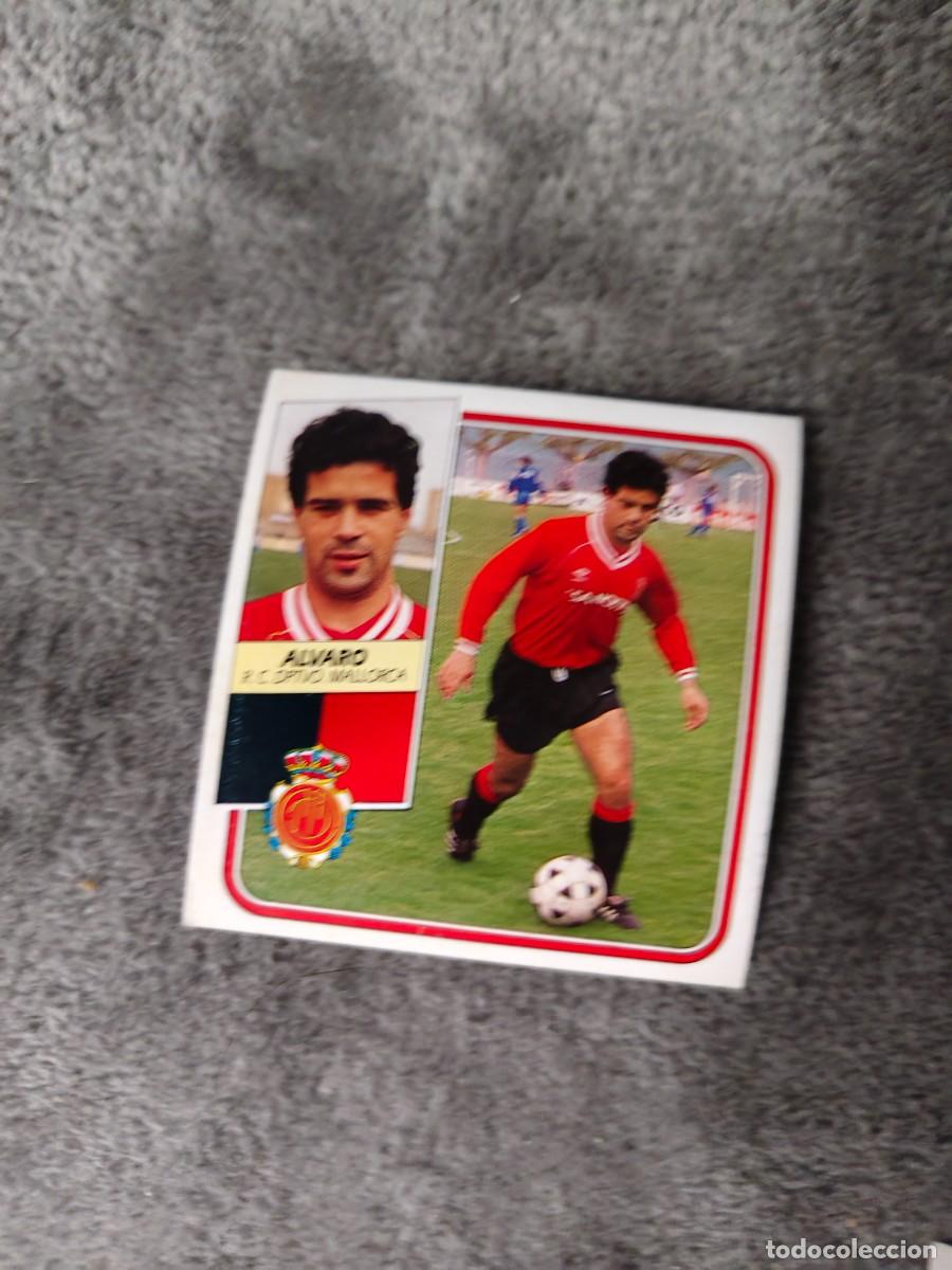 Cartes &agrave; collectionner de Football: EDICIONES ESTE 89 90 ALVARO R.C.D. MALLORCA 1989 1990 DESPEGADO RECUPERADO ALBUM AAQ