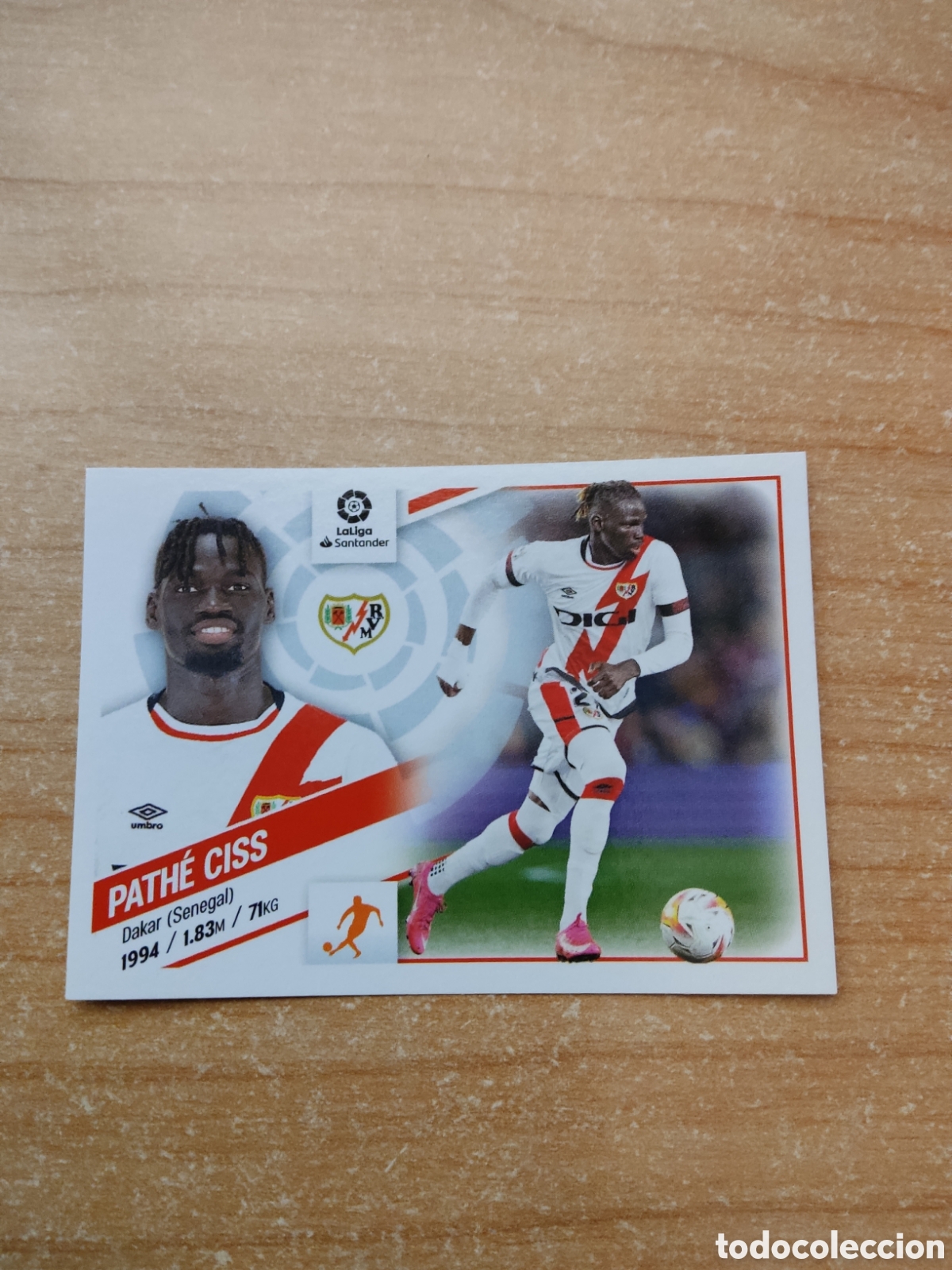Cartes &agrave; collectionner de Football: 13 PATHE CISS RAYO VALLECANO LIGA ESTE 2022 2023