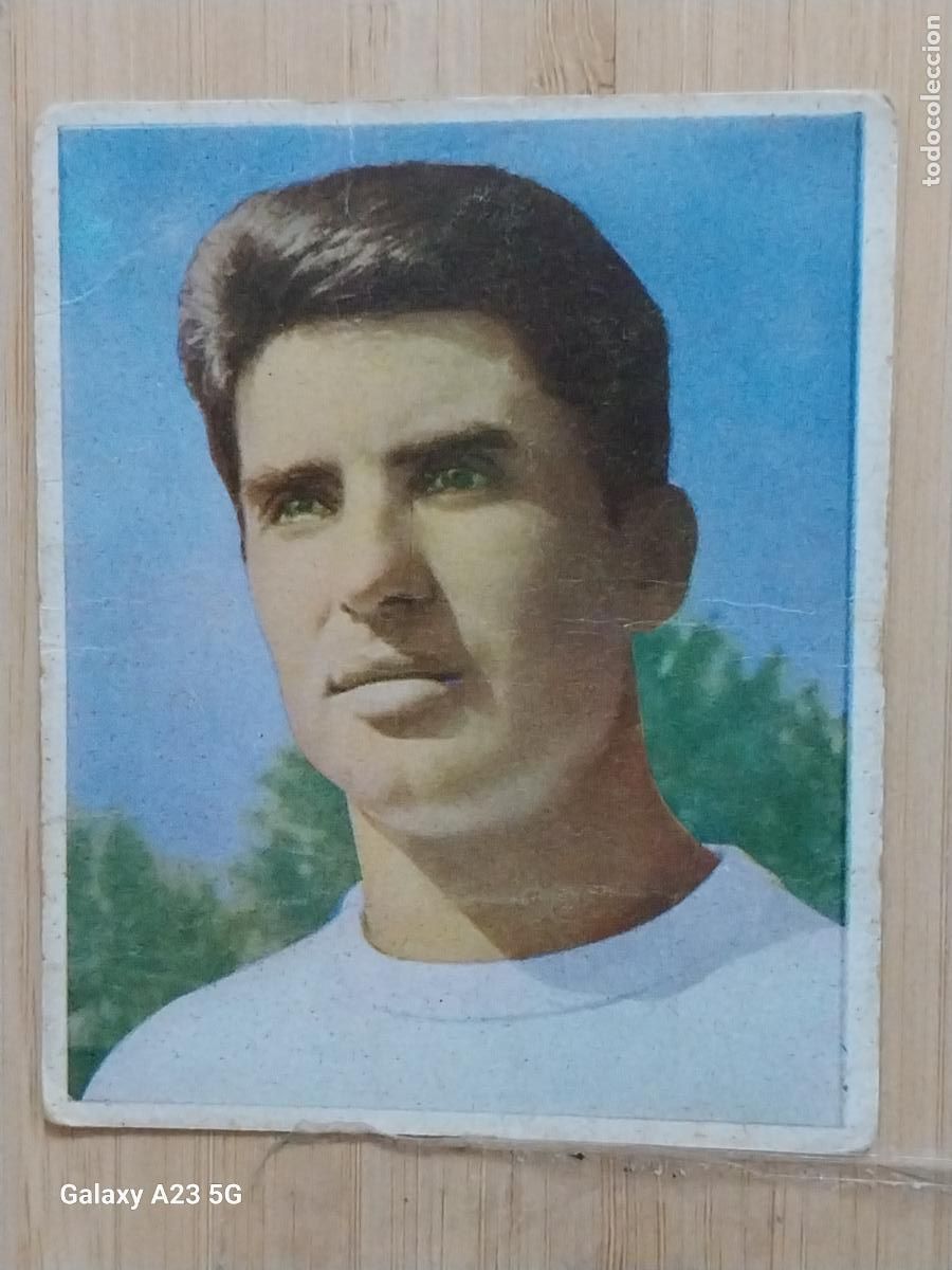 Cartes &agrave; collectionner de Football: POLI VALENCIA C F CAMPEONES 1968 68 69 CROMO 263 ORIGINAL ED BRUGUERA CARTON
