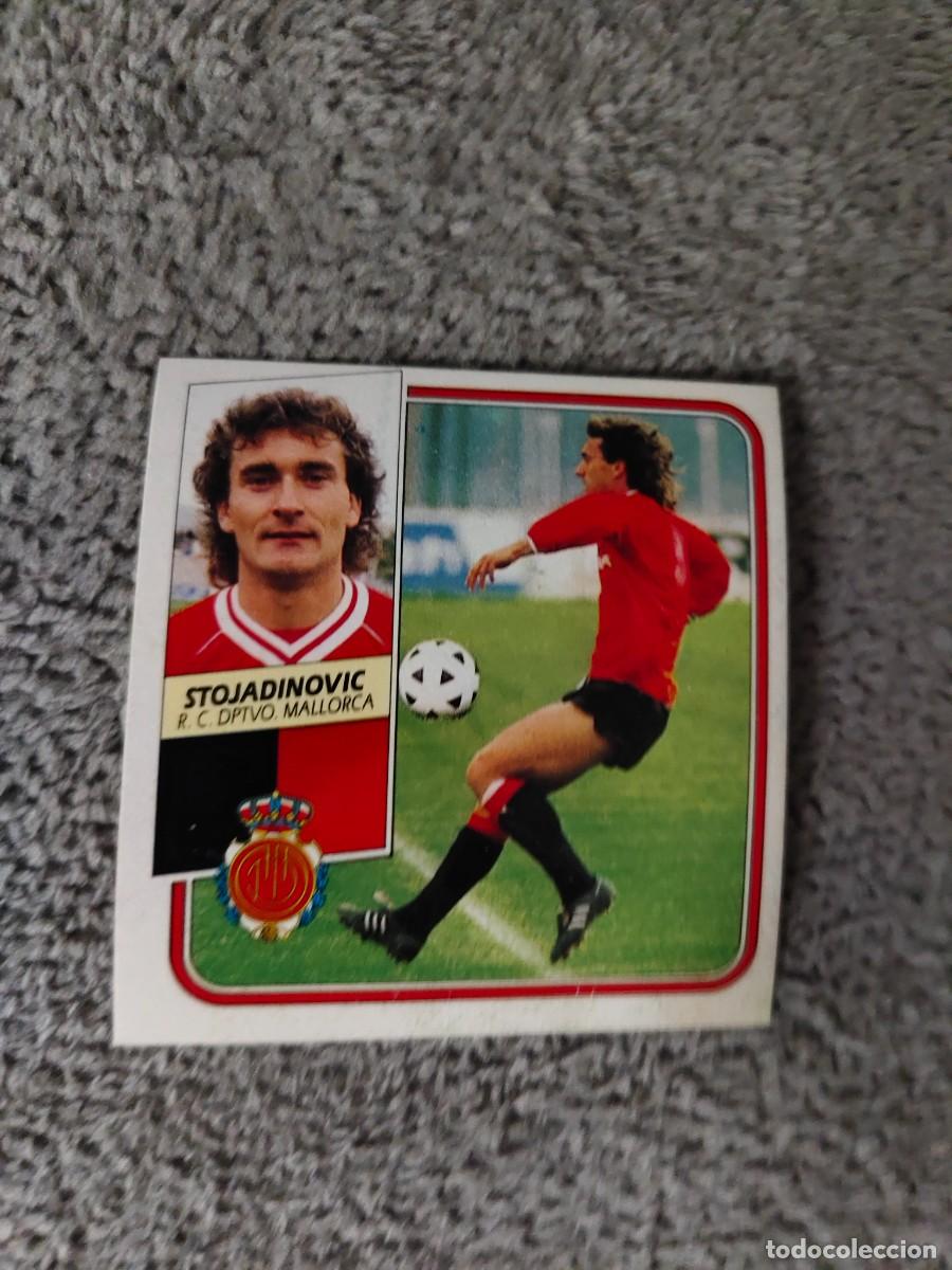 Cartes &agrave; collectionner de Football: EDICIONES ESTE 89 90 STOJADINOVIC R.C.D. MALLORCA 1989 1990 DESPEGADO RECUPERADO ALBUM AAQ