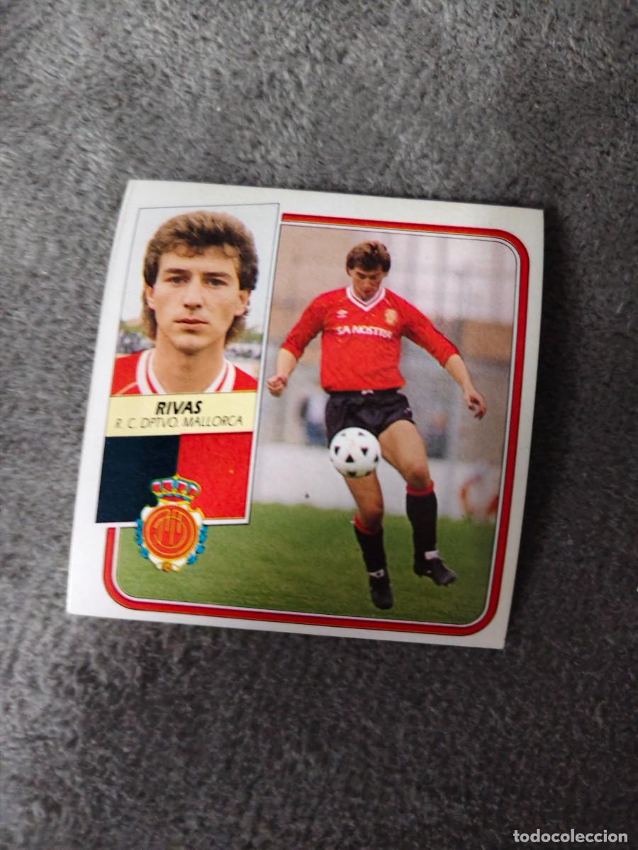 Football Stickers: EDICIONES ESTE 89 90 RIVAS R.C.D. MALLORCA 1989 1990 DESPEGADO RECUPERADO ALBUM AAQ