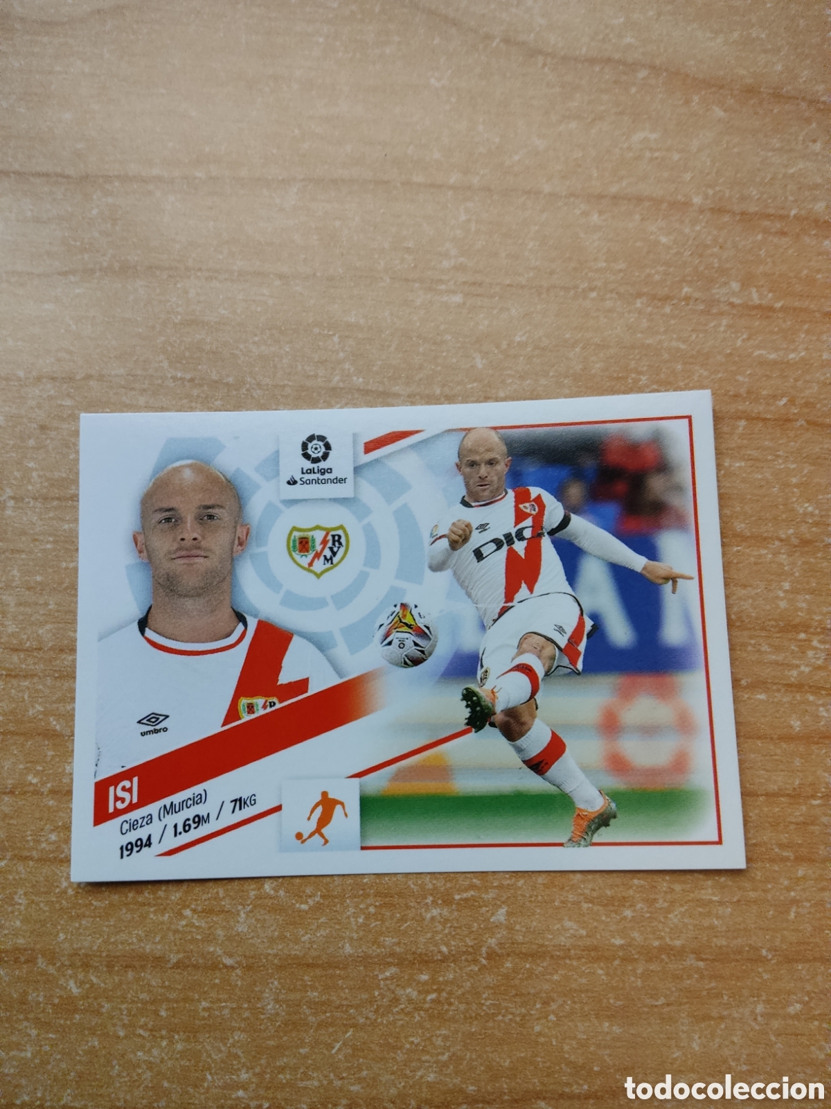Fu&szlig;ball-Sticker: 15 ISI RAYO VALLECANO LIGA ESTE 2022 2023