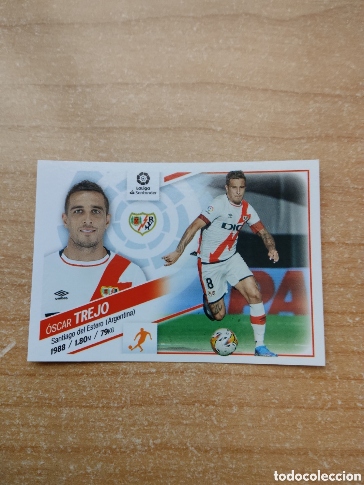 Cromos de Futebol: 16 OSCAR TREJO RAYO VALLECANO LIGA ESTE 2022 2023