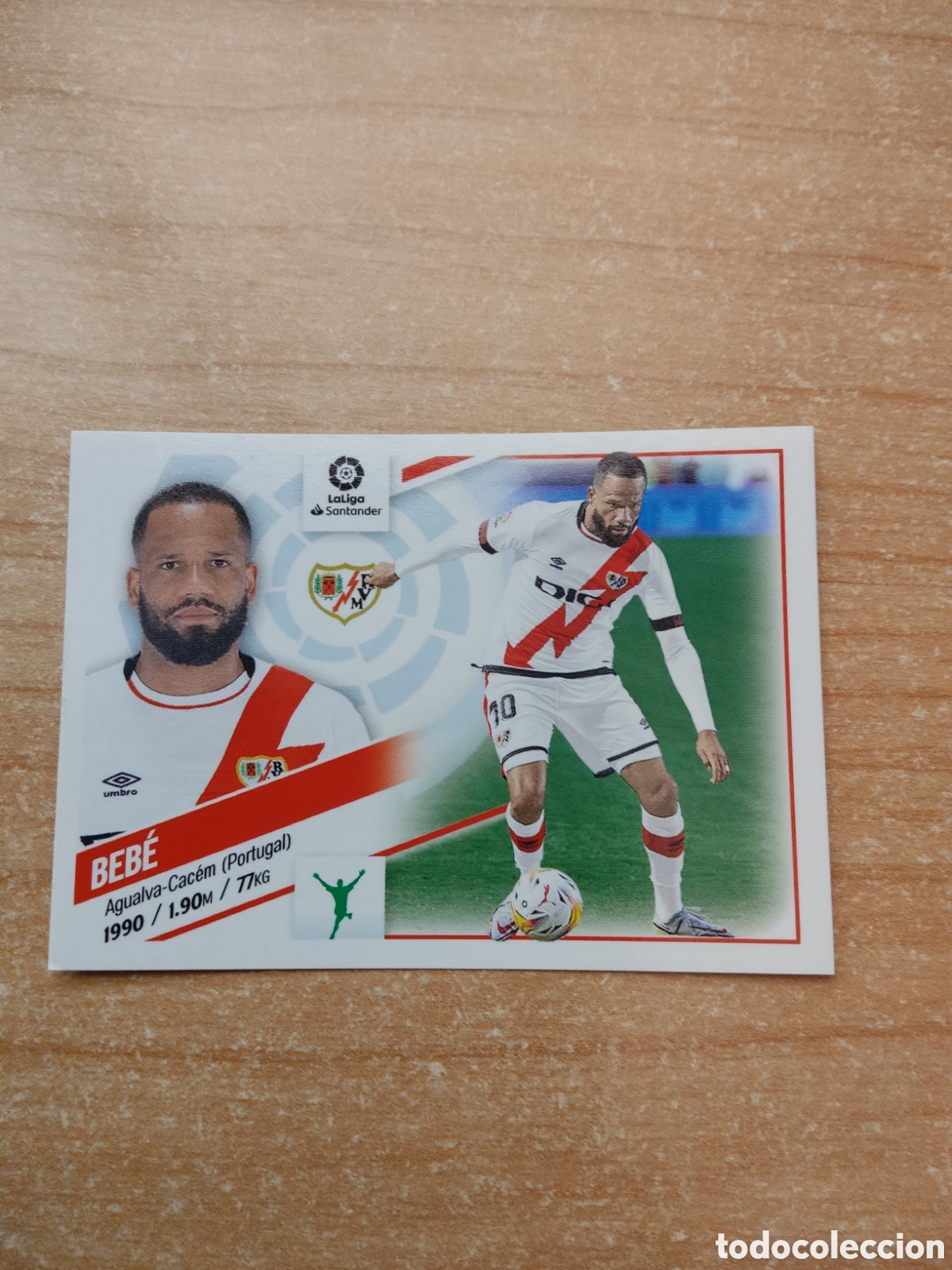 Cromos de Futebol: 18 BEBE RAYO VALLECANO LIGA ESTE 2022 2023