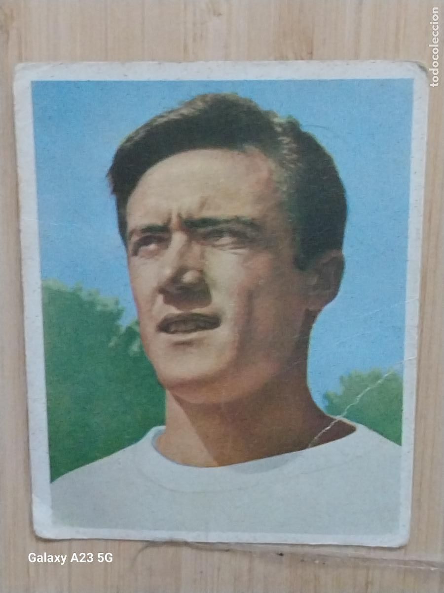 Cromos de f&uacute;tbol: ROBERTO VALENCIA C F CAMPEONES 1968 68 69 CROMO 262 ORIGINAL ED BRUGUERA CARTON
