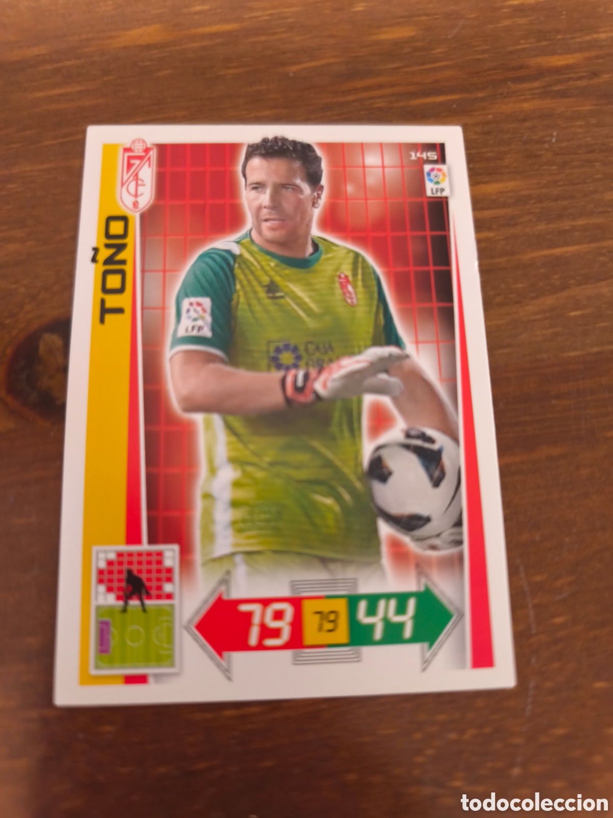 Cromos de f&uacute;tbol: To&ntilde;o granada adrenalyn 12/13