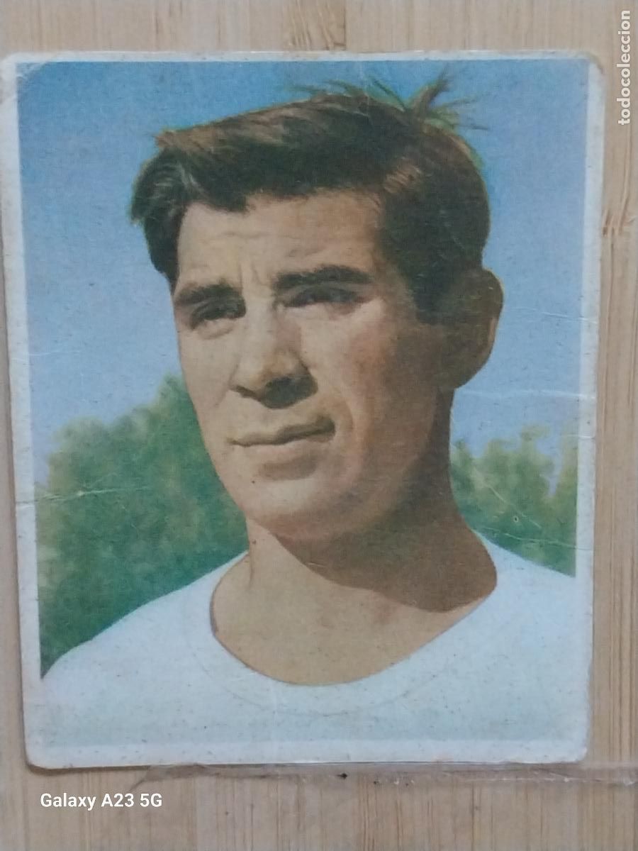 Figurine di Calcio: ANSOLA VALENCIA C F CAMPEONES 1968 68 69 CROMO 268 ORIGINAL ED BRUGUERA CARTON