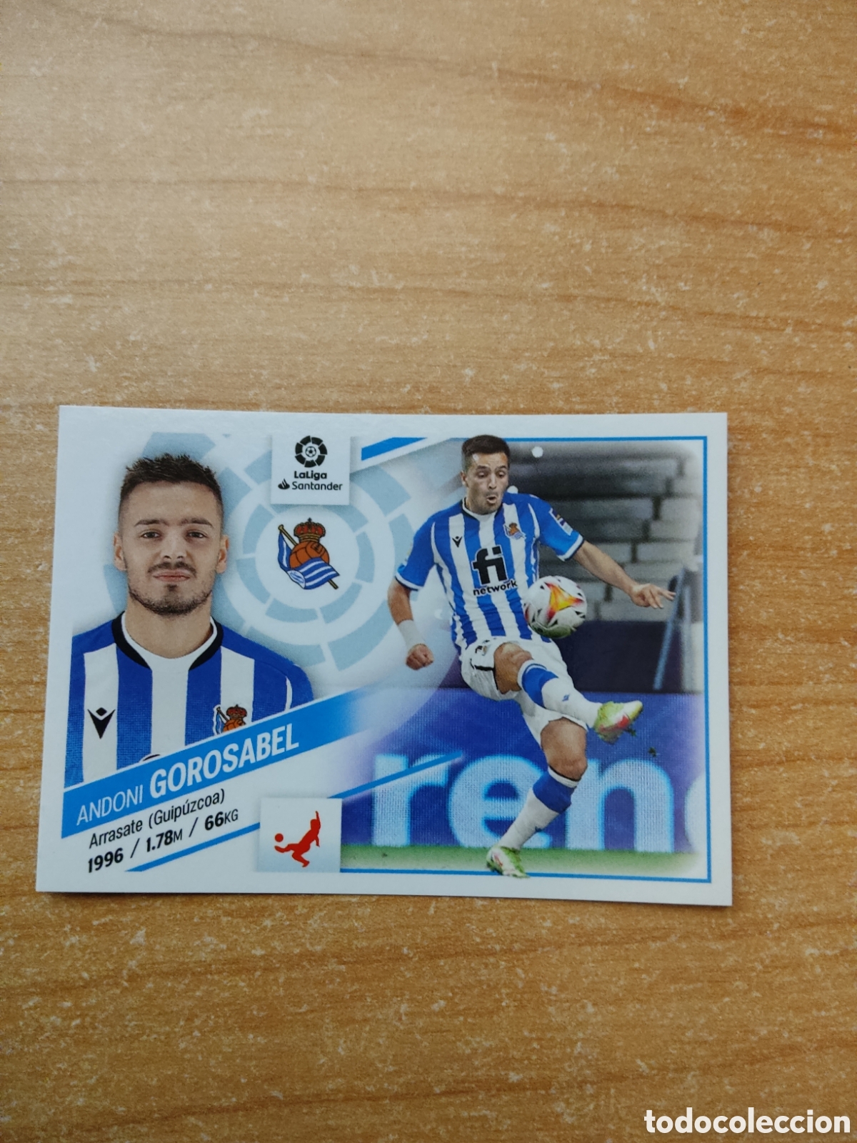 Cromos de f&uacute;tbol: 5 GOROSABEL REAL SOCIEDAD LIGA ESTE 2022 2023