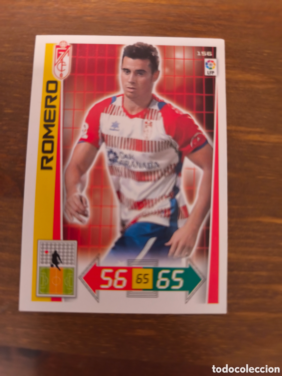 Cromos de f&uacute;tbol: Romero granada adrenalyn 12/13