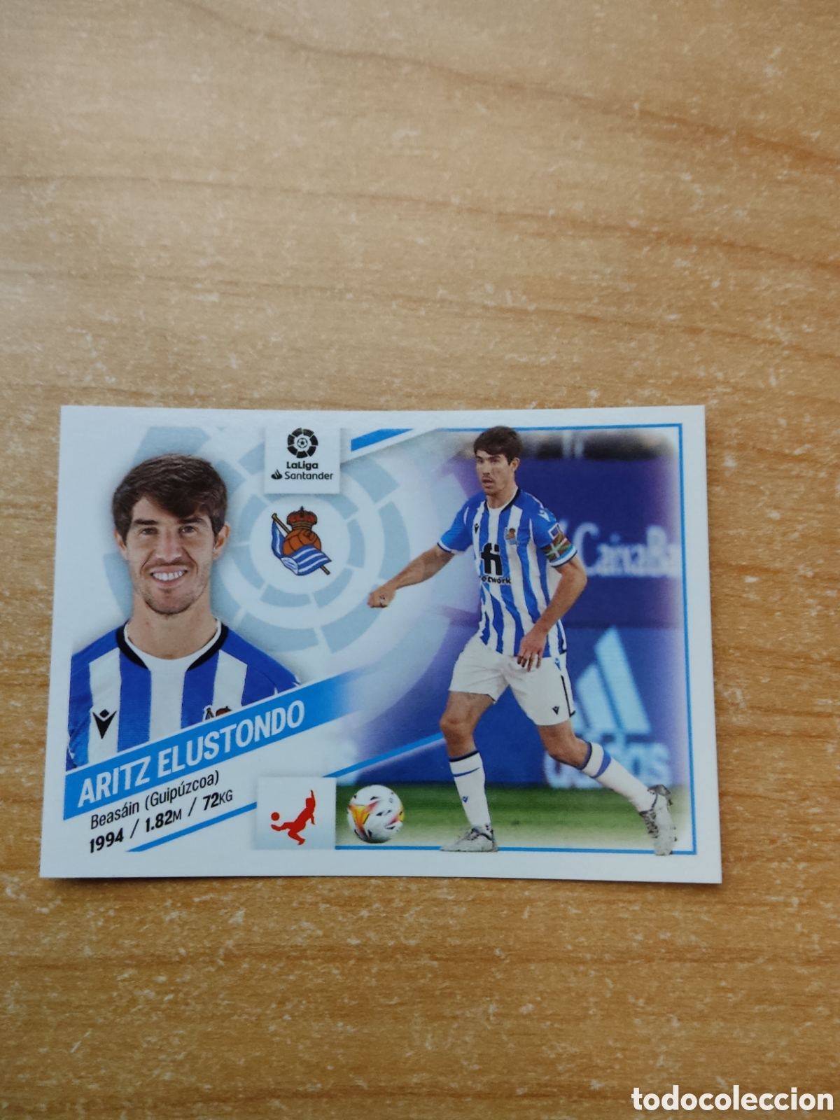 Cromos de f&uacute;tbol: 7 ARITZ ELUSTONDO REAL SOCIEDAD LIGA ESTE 2022 2023