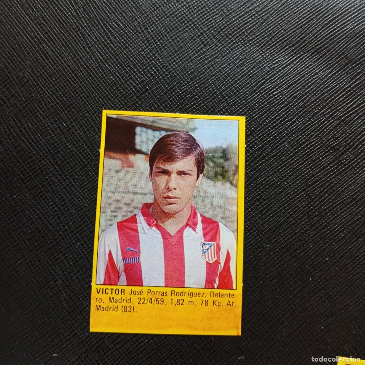 Cromos de f&uacute;tbol: VICTOR AT MADRID CROMO SUPER ROLLAN 1984 CROMO FUTBOL LIGA 84 - DESPEGADO - A149 PG9