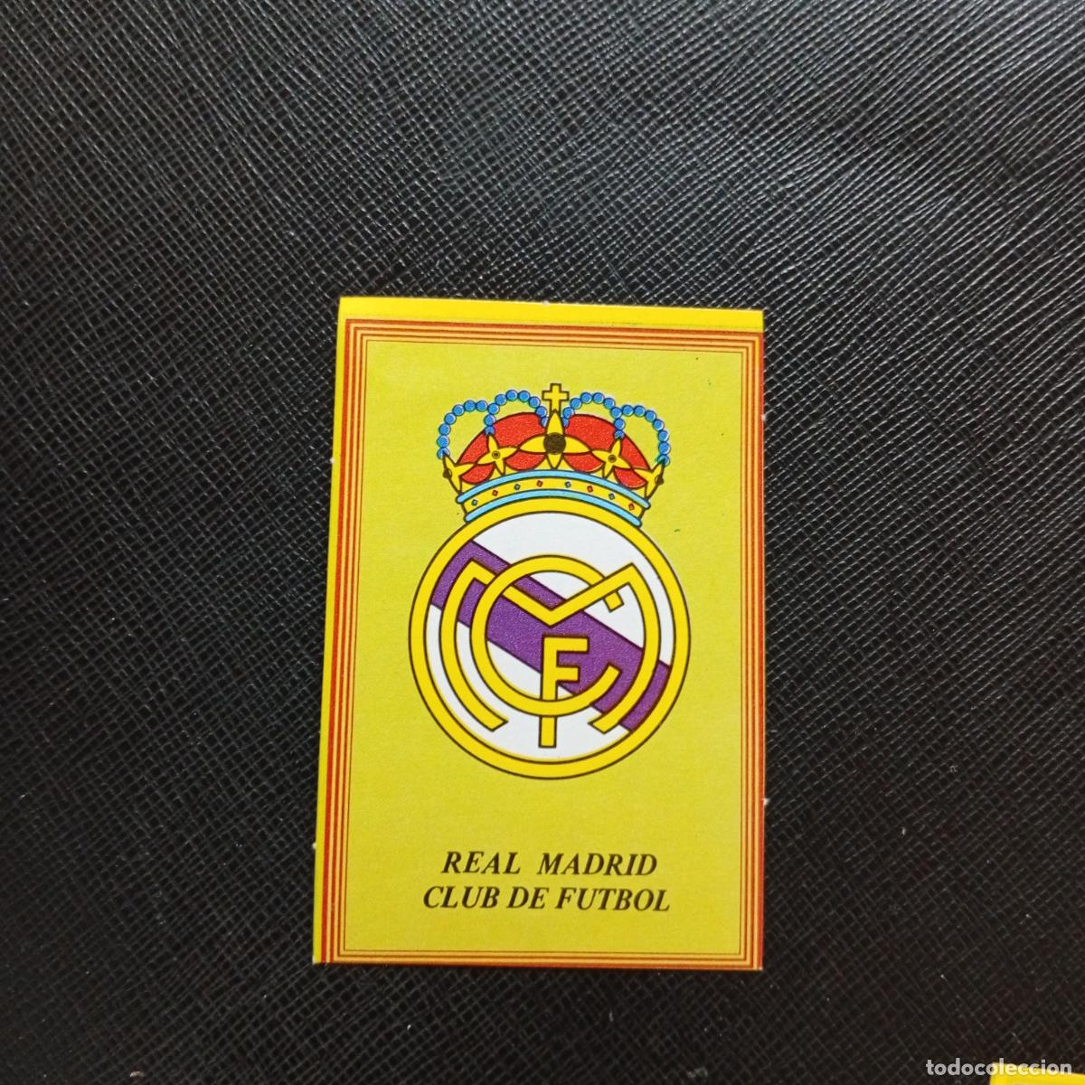 Figurine di Calcio: ESCUDO REAL MADRID CROMO SUPER ROLLAN 1984 CROMO FUTBOL LIGA 84 - DESPEGADO - A149 PG9