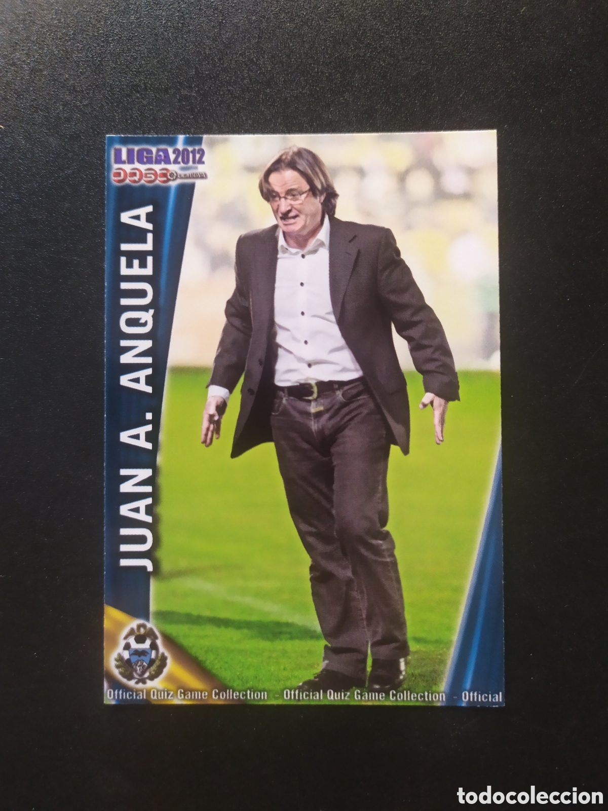 Figurine di Calcio: Mundicromo fichas Liga 2011 2012 11 12 Juan Antonio Anquela n&deg; 882 Alcorc&oacute;n