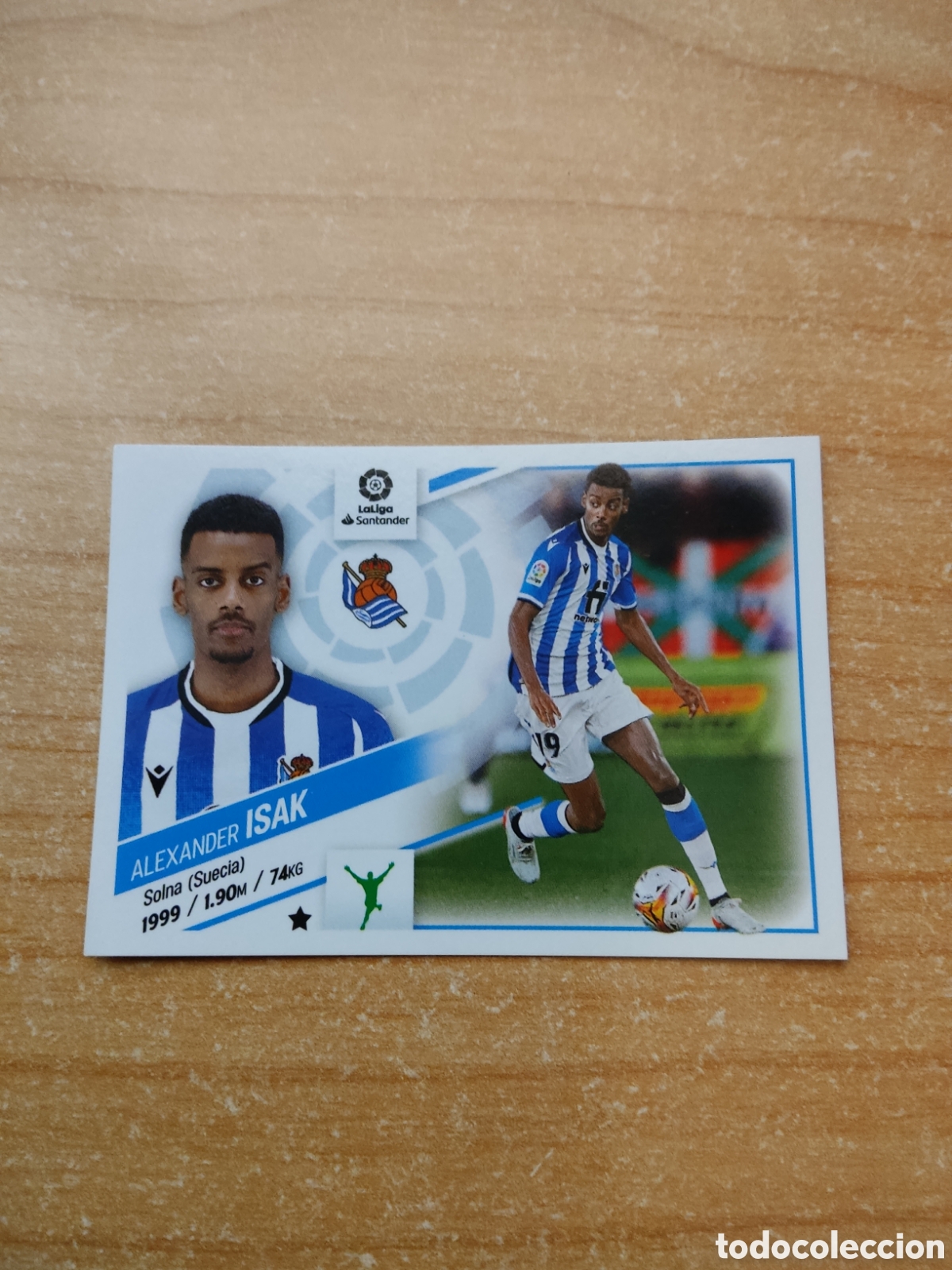 Football Stickers: 19 ALEXANDER ISAK REAL SOCIEDAD LIGA ESTE 2022 2023