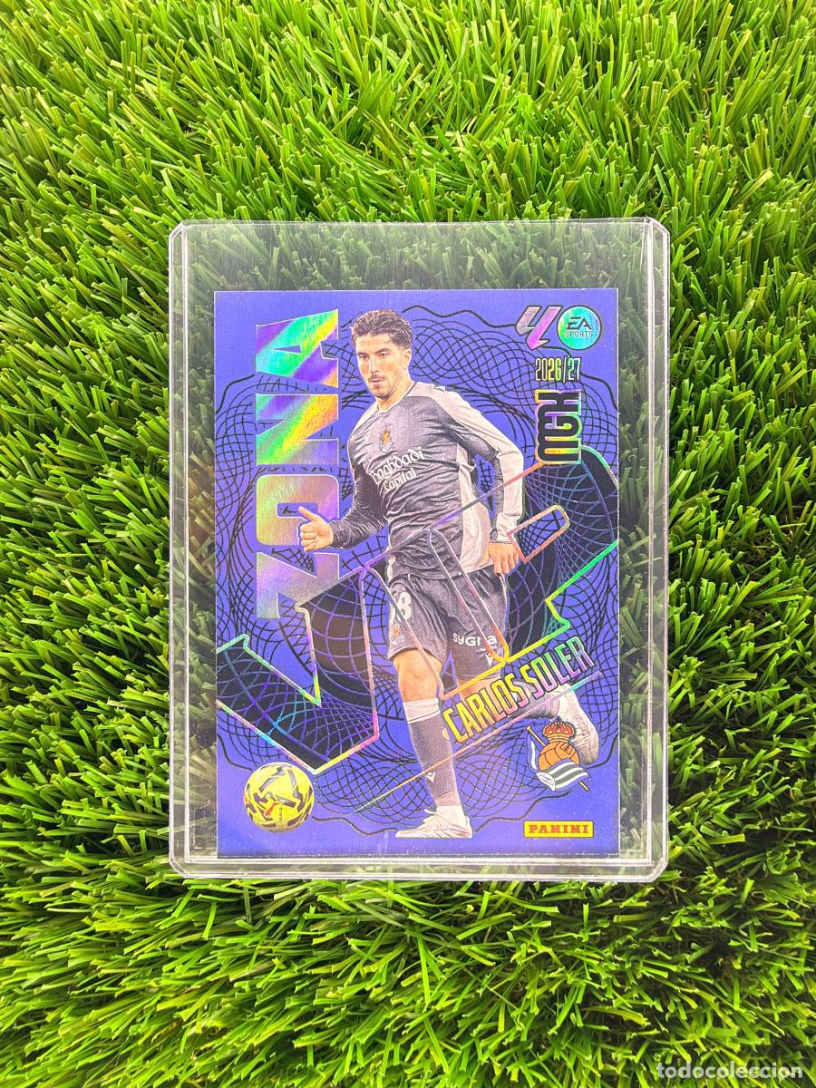 Fu&szlig;ball-Sticker: N&ordm; 390 Carlos Soler Zona Vip Real Sociedad Megacracks 26 27