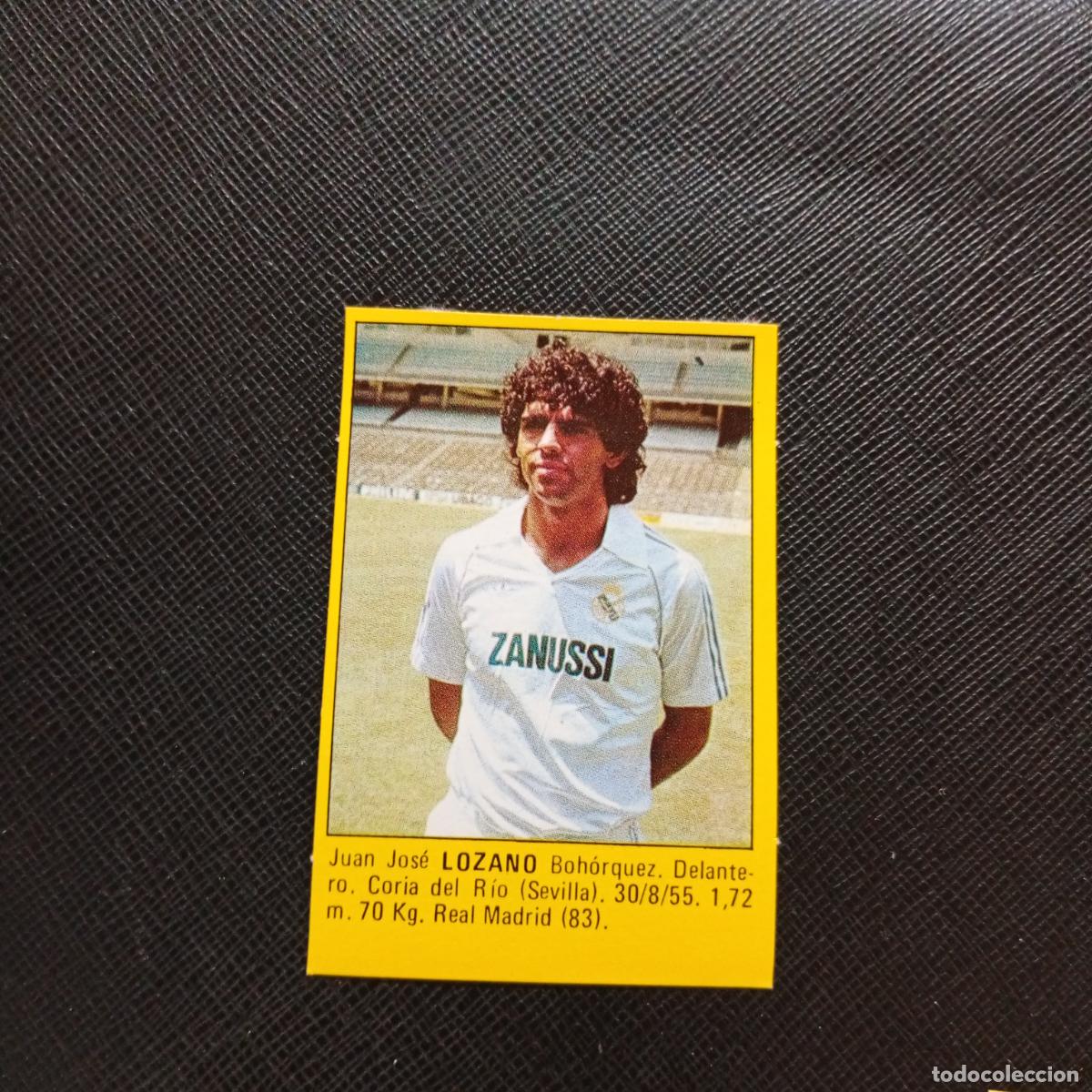 Cromos de f&uacute;tbol: LOZANO MADRID CROMO SUPER ROLLAN 1984 CROMO FUTBOL LIGA 84 - DESPEGADO - A149 PG9