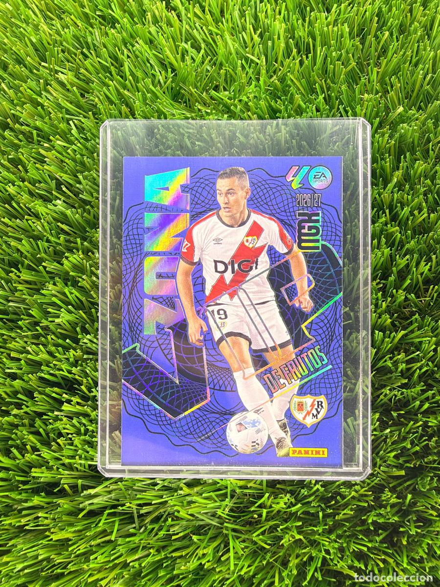 Cromos de f&uacute;tbol: N&ordm; 392 De Frutos Zona Vip Rayo Vallecano Megacracks 26 27