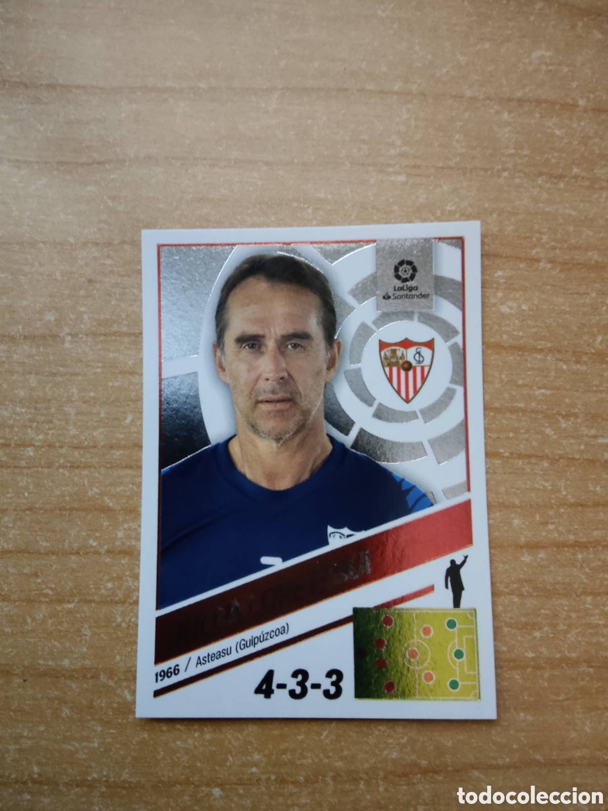 Cromos de f&uacute;tbol: 2 JULEN LOPETEGUI SEVILLA LIGA ESTE 2022 2023