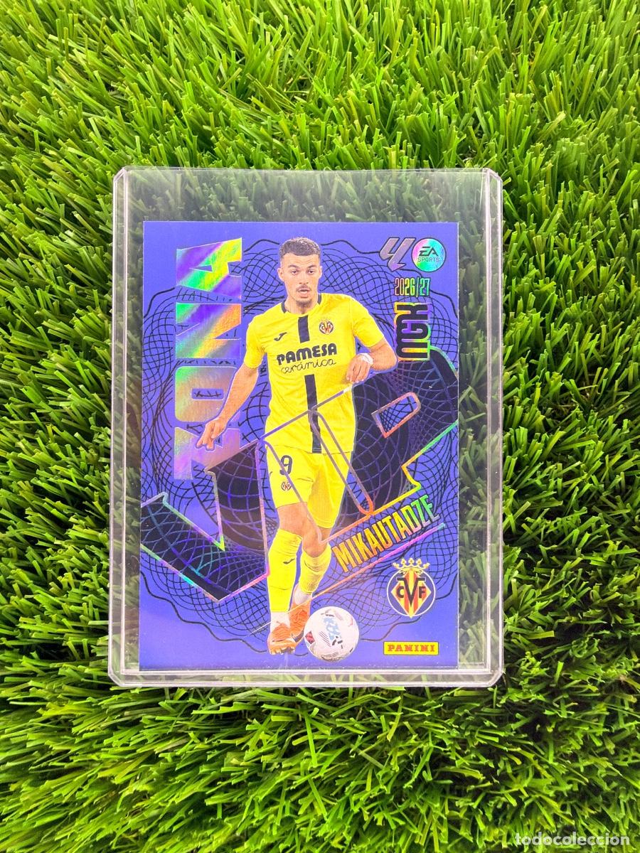 Cromos de f&uacute;tbol: N&ordm; 402 Mikautadze Zona Vip Villarreal CF Megacracks 26 27