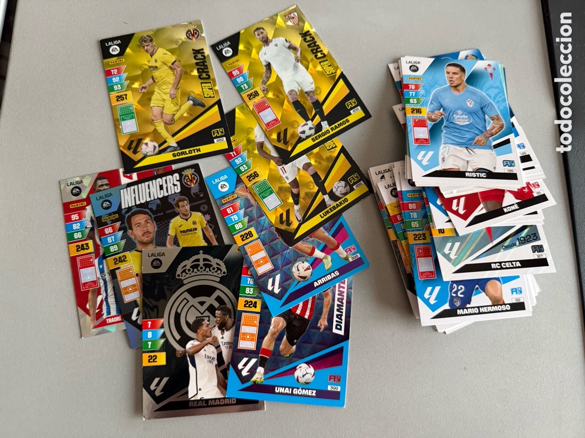 Cromos de f&uacute;tbol: ADRENALYN XL. 23-24. 50 CROMOS