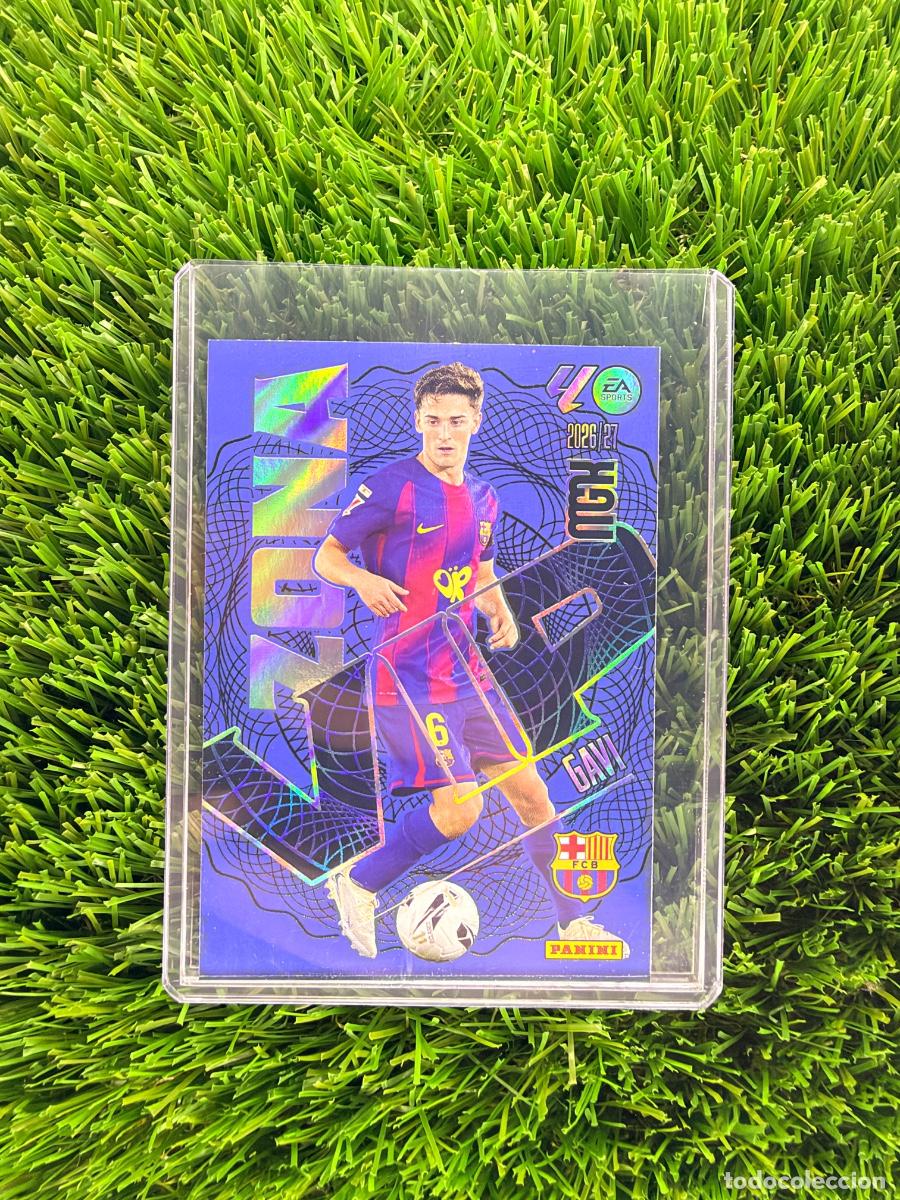 Cromos de f&uacute;tbol: N&ordm; 394 Gavi Zona Vip FC Barcelona Megacracks 26 27