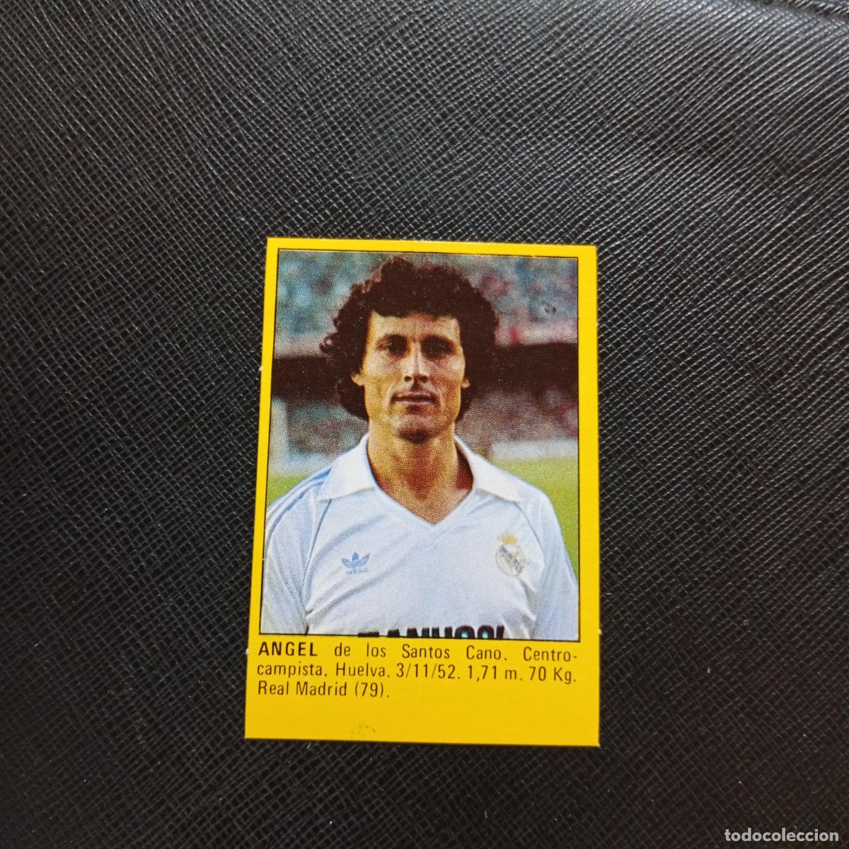 Cromos de f&uacute;tbol: ANGEL REAL MADRID CROMO SUPER ROLLAN 1984 CROMO FUTBOL LIGA 84 - DESPEGADO - A149 PG9