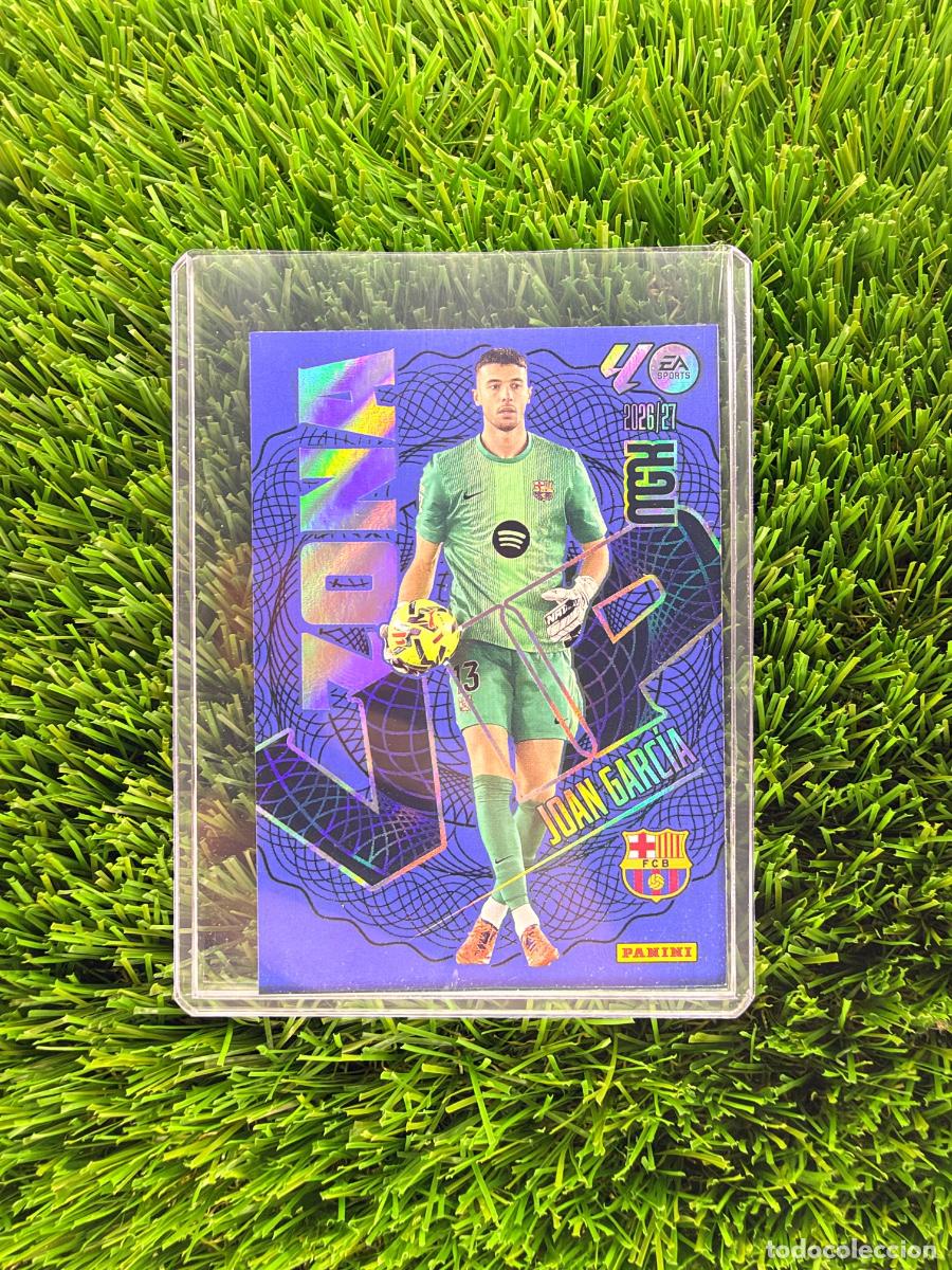 Cromos de f&uacute;tbol: N&ordm; 399 Joan Garc&iacute;a Zona Vip FC Barcelona Megacracks 26 27