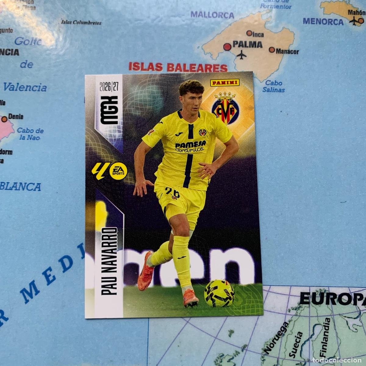 Cartes &agrave; collectionner de Football: Pau Navarro n&uacute;mero 365 del Villarreal megacracks 26-27 2026-2027