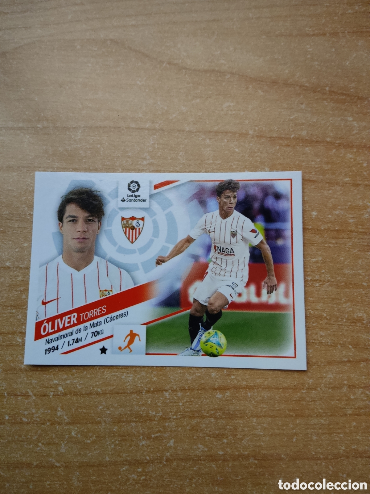 Cromos de Futebol: 14 B OLIVER TORRES SEVILLA LIGA ESTE 2022 2023