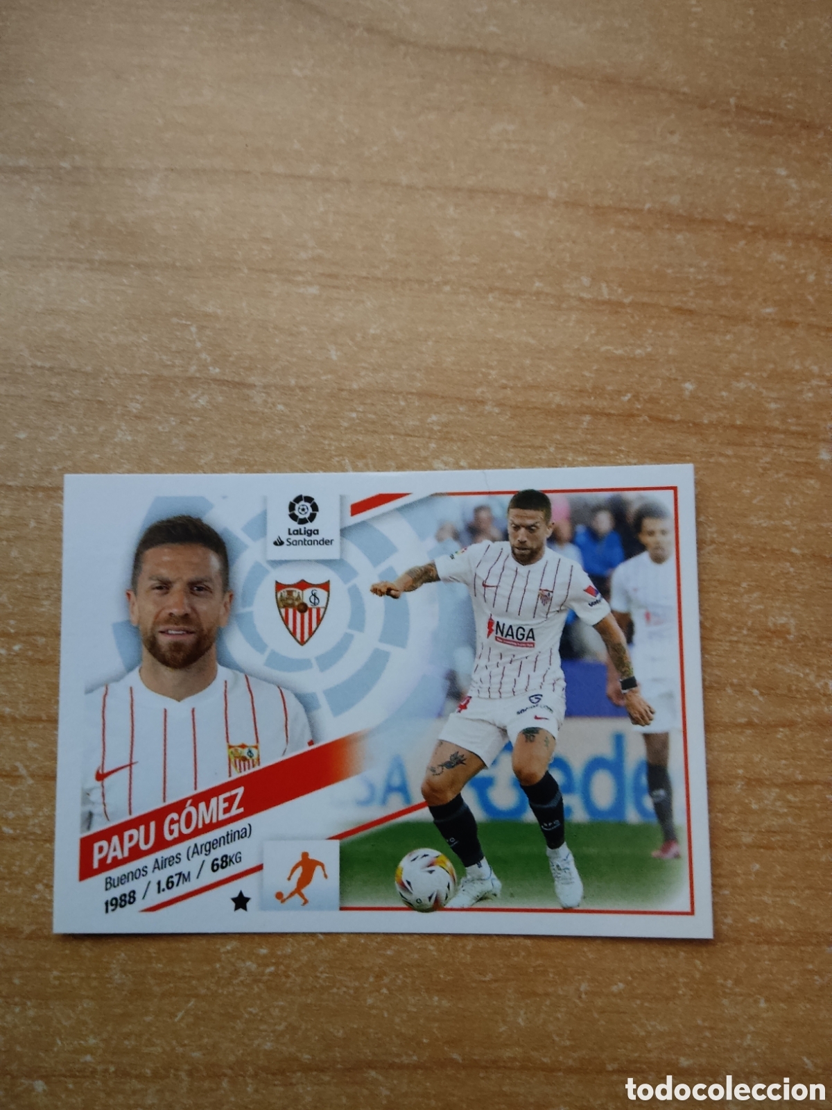 Cromos de Futebol: 15 PAPU GOMEZ SEVILLA LIGA ESTE 2022 2023
