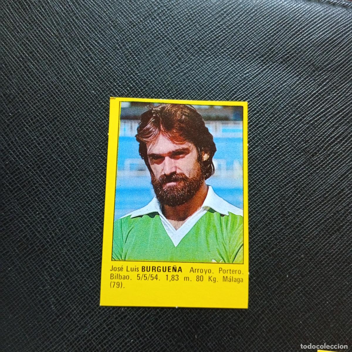 Cromos de f&uacute;tbol: BURGUE&Ntilde;A MALAGA CROMO SUPER ROLLAN 1984 CROMO FUTBOL LIGA 84 - DESPEGADO - A149 PG10