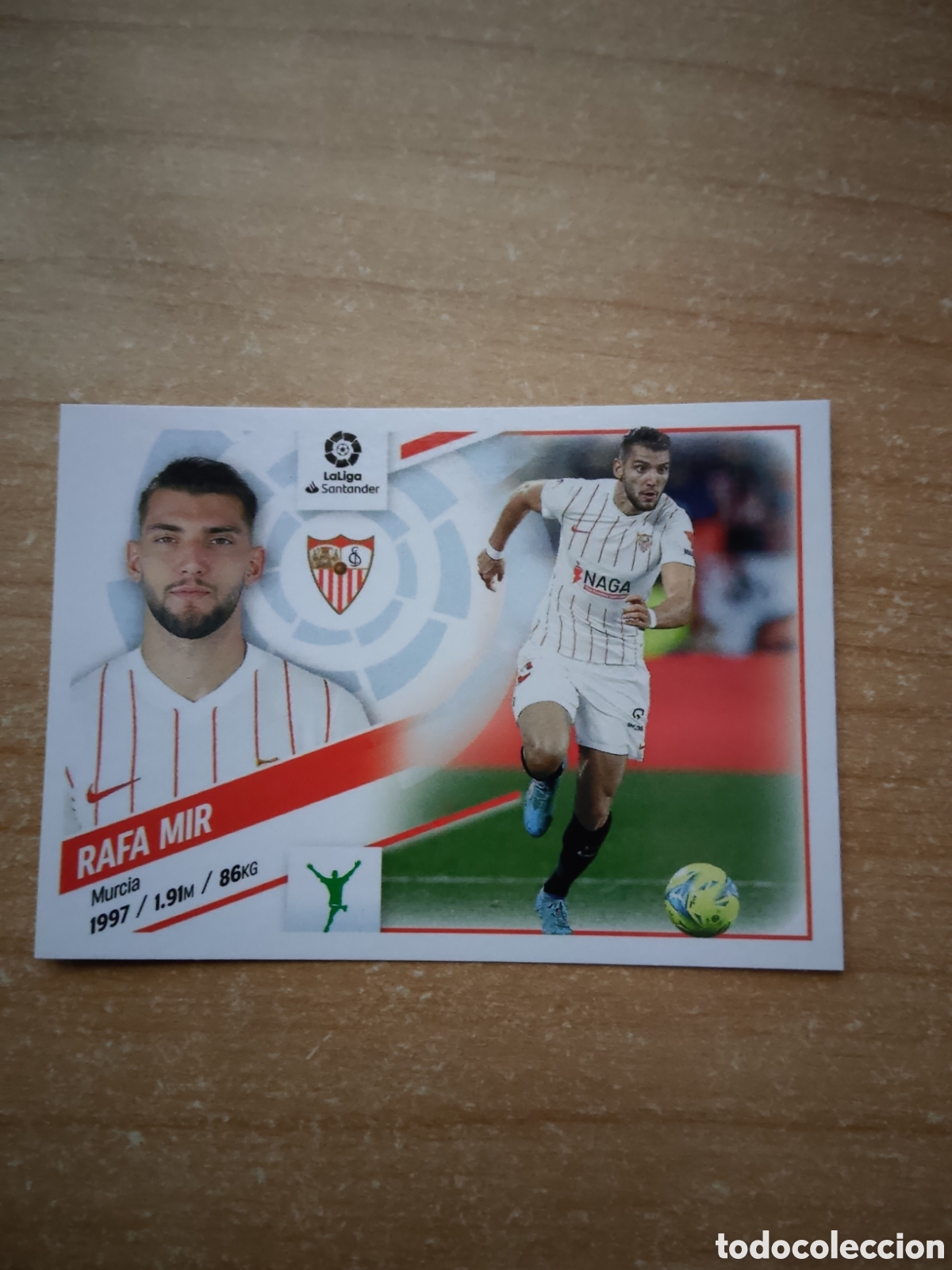 Cromos de f&uacute;tbol: 20 RAFA MIR SEVILLA LIGA ESTE 2022 2023