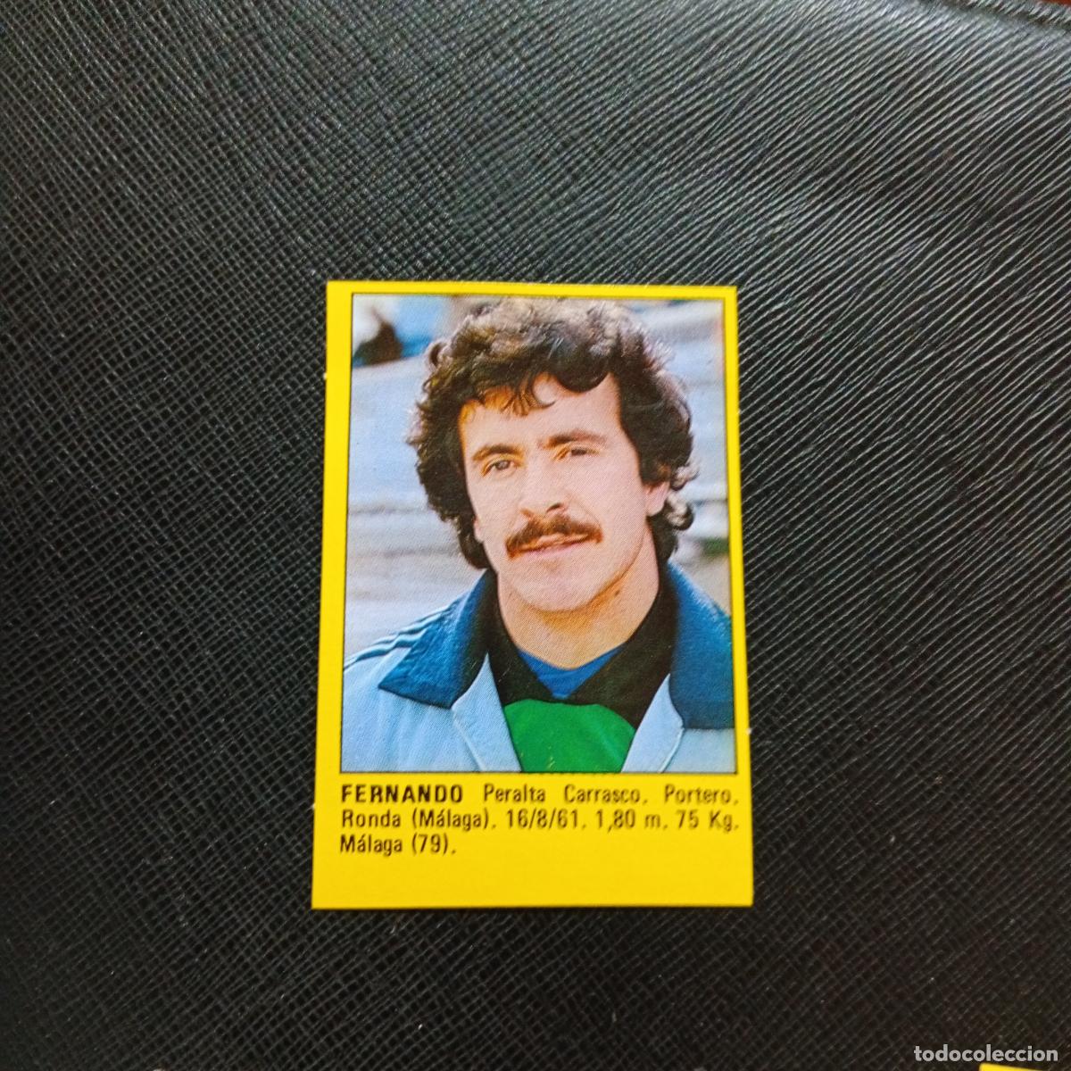 Cromos de f&uacute;tbol: FERNANDO MALAGA CROMO SUPER ROLLAN 1984 CROMO FUTBOL LIGA 84 - DESPEGADO - A149 PG10